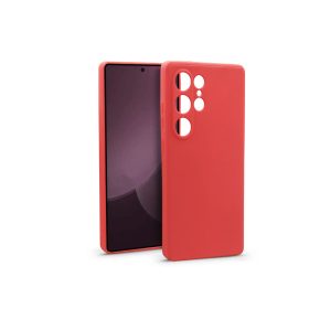   Haffner Soft szilikon tok - Samsung SM-S938 Galaxy S25 Ultra - piros
