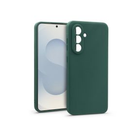 Haffner Matt szilikon tok - Samsung Galaxy S25 - zöld