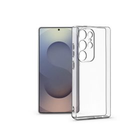   Haffner Clear Case kameravédős szilikon tok - Samsung SM-S938 Galaxy S25 Ultra -átlátszó