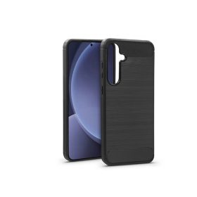  Haffner Carbon szilikon tok - Samsung SM-S936 Galaxy S25+ - fekete