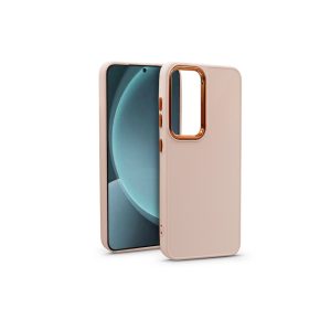   Haffner Frame szilikon tok - Samsung SM-S937 Galaxy S25 - pink