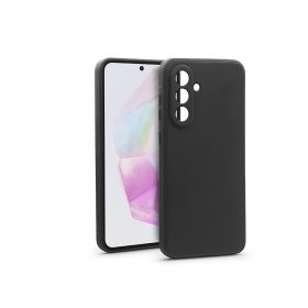   Haffner Matt szilikon tok - Samsung SM-A366 Galaxy A36 5G - fekete
