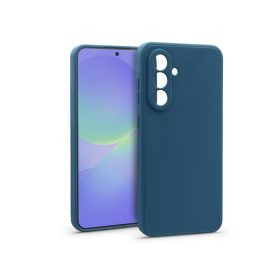 Haffner Matt szilikon tok - Samsung Galaxy A36 5G - kék