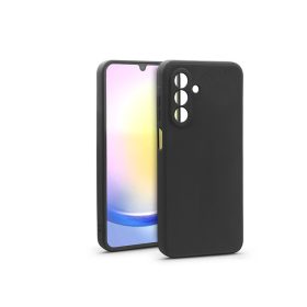   Haffner Matt szilikon tok - Samsung SM-A266 Galaxy A26 5G - fekete