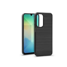   Haffner Carbon szilikon tok - Samsung SM-A266 Galaxy A26 5G - fekete