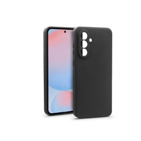   Haffner Matt szilikon tok - Samsung SM-A566 Galaxy A56 5G - fekete