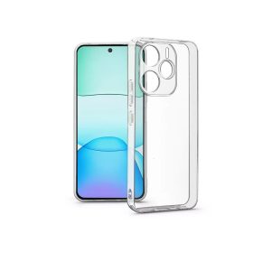   Haffner Clear Case kameravédős szilikon tok - Xiaomi Redmi Note 14 4G/Note 14 5G- átlátszó