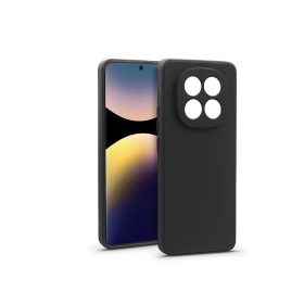   Haffner Soft szilikon tok - Xiaomi Redmi Note 14 Pro+ 5G - fekete