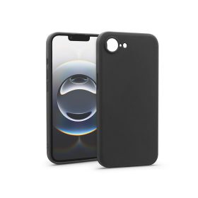 Haffner Soft szilikon tok - Apple iPhone 16e - fekete
