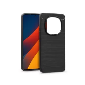   Haffner Carbon szilikon tok - Xiaomi Redmi Note 15 5G - fekete