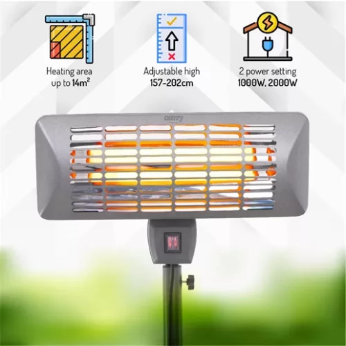 Camry CR7737 hősugárzó kültéri