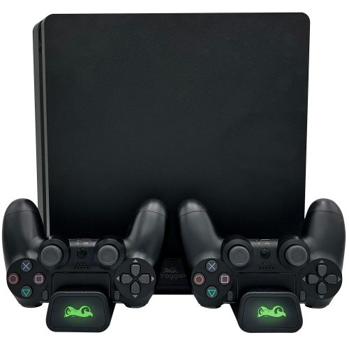 Froggiex FX-P4-C3-B PS4 Multifunkciós ventilátoros állvány