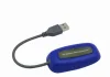 Vezeték nélküli Xbox 360/PC kompatibilis kék kontroller (USB Adapterrel)