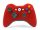 Vezeték nélküli Xbox 360/PC kompatibilis piros kontroller (USB Adapterrel)