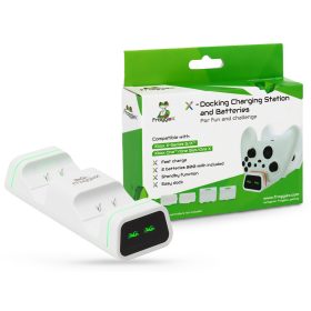   Froggiex FX-XOS-C1-W Xbox Series S & X / One fehér dupla töltőállomás