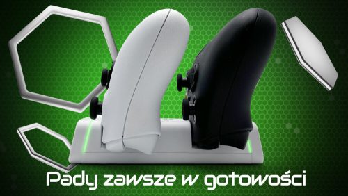 Froggiex FX-XOS-C1-W Xbox Series S & X / One fehér dupla töltőállomás