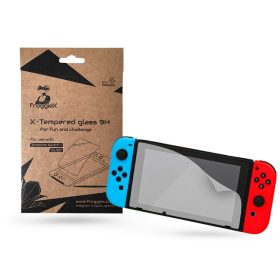 Froggiex FX-NSO-TG-9H Nintendo Switch OLED 9H üvegfólia