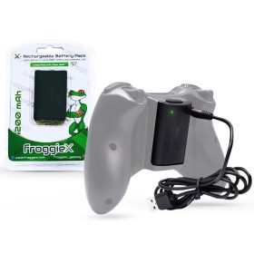 Froggiex FX-X360-B1-B Xbox 360 akkumulátor csomag