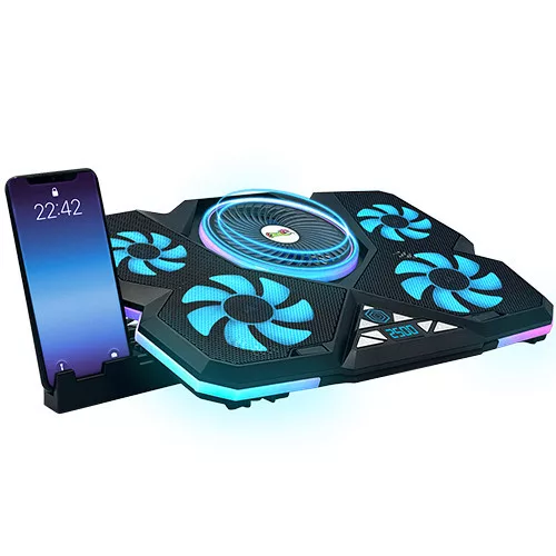 Froggiex FX-PC-P1-BL NitroCooling RGB laptop hűtőpad