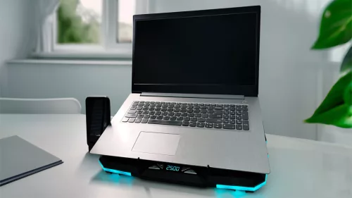 Froggiex FX-PC-P1-BL NitroCooling RGB laptop hűtőpad