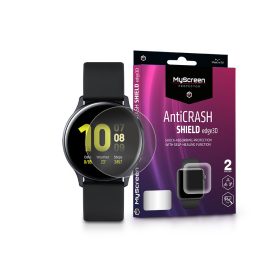   Samsung Galaxy Watch Active 2 (40 mm) ütésálló képernyővédő fólia - MyScreen Protector AntiCrash Shield Edge3D - 2 db/csomag - átlátszó