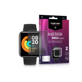   Xiaomi Mi Watch Lite ütésálló képernyővédő fólia - MyScreen Protector AntiCrash Shield Edge3D - 2 db/csomag - átlátszó