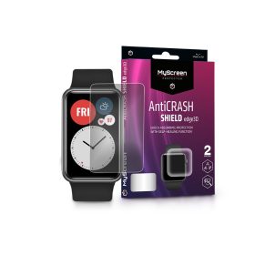   Huawei Watch Fit ütésálló képernyővédő fólia - MyScreen Protector AntiCrash     Shield Edge3D - 2 db/csomag - átlátszó