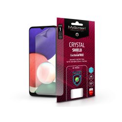   Samsung A226B Galaxy A22 5G képernyővédő fólia - MyScreen Protector Crystal     Shield BacteriaFree - 1 db/csomag - átlátszó