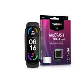   Xiaomi Mi Smart Band 5/Mi Smart Band 6 ütésálló képernyővédő fólia - MyScreen Protector AntiCrash Shield Edge3D - 2 db/csomag - átlátszó