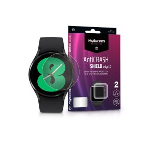   Samsung Galaxy Watch 4 (44 mm) ütésálló képernyővédő fólia - MyScreen Protector AntiCrash Shield Edge3D - 2 db/csomag - átlátszó