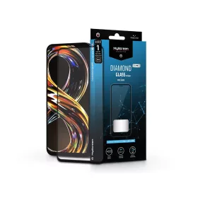   Realme 8i/6 Pro edzett üveg képernyővédő fólia - MyScreen Protector Diamond     Glass Lite Edge2.5D Full Glue - fekete