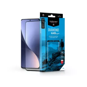  Xiaomi 12/12X edzett üveg képernyővédő fólia ívelt kijelzőhöz - MyScreen        Protector Diamond Glass Edge3D - fekete