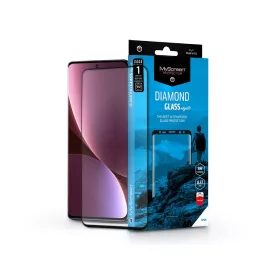   Xiaomi 12 Pro edzett üveg képernyővédő fólia ívelt kijelzőhöz - MyScreen Protector Diamond Glass Edge3D - fekete
