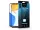 Honor X7 edzett üveg képernyővédő fólia - MyScreen Protector Diamond Glass Lite Edge2.5D Full Glue - fekete