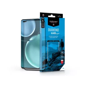   Honor Magic 4/Magic 4 Pro/Magic 4 Ultimate edzett üveg képernyővédő fólia ívelt kijelzőhöz - MyScreen Protector Diamond Glass Edge3D - fekete