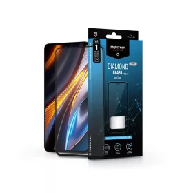   Xiaomi Poco X4 GT/X4 GT Pro edzett üveg képernyővédő fólia - MyScreen Protector Diamond Glass Lite Edge2.5D Full Glue - fekete