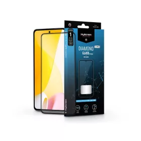   Xiaomi 12 Lite edzett üveg képernyővédő fólia - MyScreen Protector Diamond GlassLite Edge2.5D Full Glue - fekete