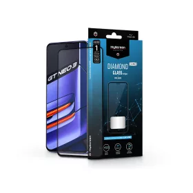   Realme GT Neo 3 edzett üveg képernyővédő fólia - MyScreen Protector Diamond Glass Lite Edge2.5D Full Glue - fekete