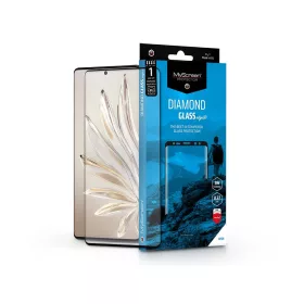   Honor 70 5G edzett üveg képernyővédő fólia ívelt kijelzőhöz - MyScreen          ProtectorDiamond Glass Edge3D - fekete