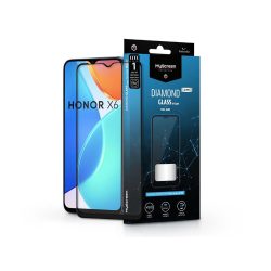   Honor X6 edzett üveg képernyővédő fólia - MyScreen Protector Diamond Glass Lite Edge2.5D Full Glue - fekete