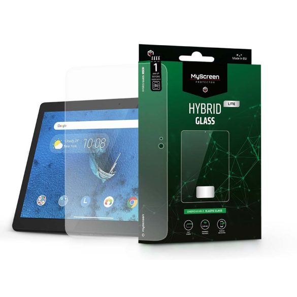 Lenovo Tab M10 TB-X505 rugalmas üveg képernyővédő fólia - MyScreenProtector     Hybrid Glass Lite - átlátszó