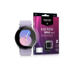   Samsung Galaxy Watch 5 (40 mm) ütésálló képernyővédő fólia - MyScreen Protector AntiCrash Shield Edge3D - 2 db/csomag - átlátszó
