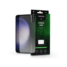   Samsung S906 Galaxy S22+ 5G/Galaxy S23+ rugalmas üveg képernyővédő fólia - MyScreen Protector Hybrid Glass Green - átlátszó