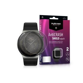   Huawei Watch GT 2 Pro ütésálló képernyővédő fólia - MyScreen Protector          AntiCrashShield Edge3D - 2 db/csomag - átlátszó