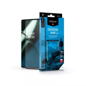   OnePlus 11 edzett üveg képernyővédő fólia ívelt kijelzőhöz - MyScreen Protector Diamond Glass Edge3D - fekete