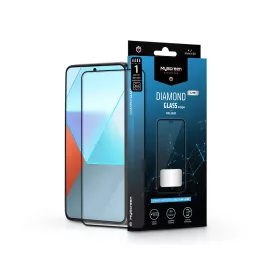   Xiaomi Redmi Note 13 Pro edzett üveg képernyővédő fólia - MyScreenProtector     Diamond Glass Lite Edge2.5D Full Glue - fekete