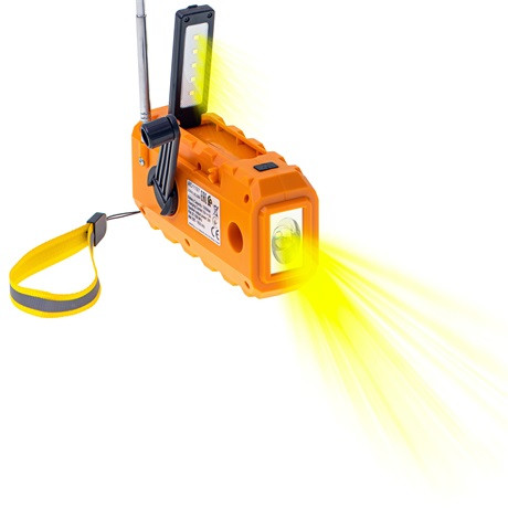 Adler AD1197 rádió napelemes