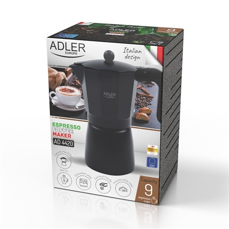 Adler AD4420 kávéfőző kotyogós 9 személyes