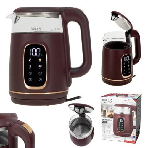 Adler AD1305BUG vízforraló digitális