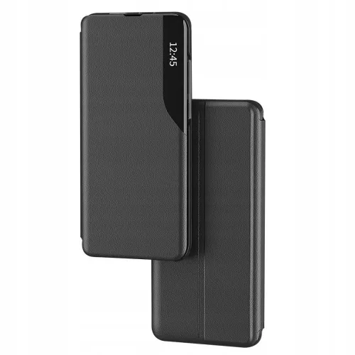 Tech-Protect Smart View oldalra nyíló flipes tok - Samsung A155 Galaxy A15      4G/Galaxy A15 5G - fekete